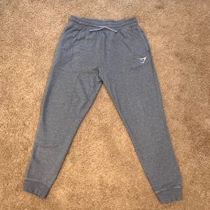 Size L Grey Gymshark Joggers